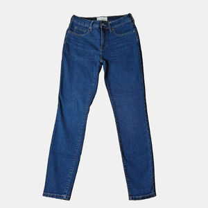 Everlane Women's Jeans Dark Blue Denim Wash Slim Skinny Mid rise Sz 28